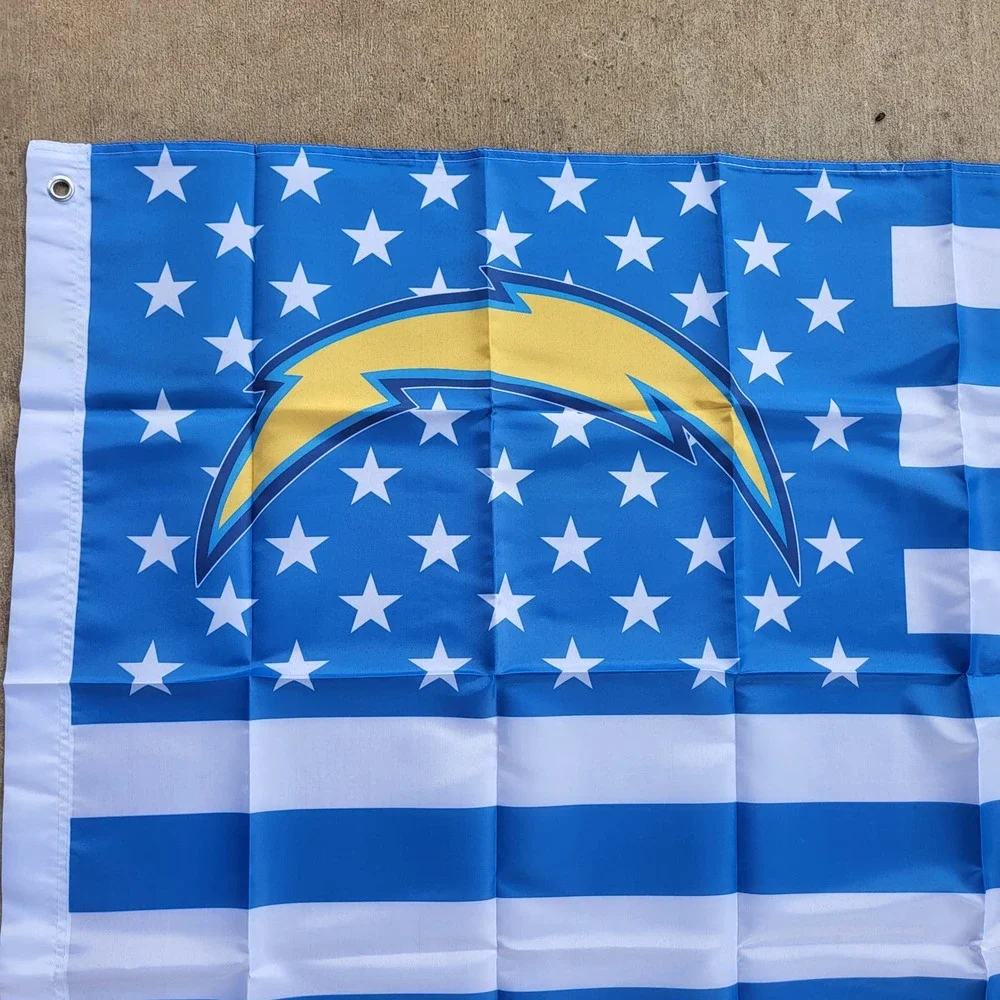 San Diego‎ Chargers Flag New 3x5 Feet USA Stars Stripes Banner Man Cave G…